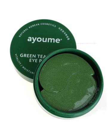 ayoume Path masks for the eyes from swelling green tea and aloe - Buy Online on GoSupps.com