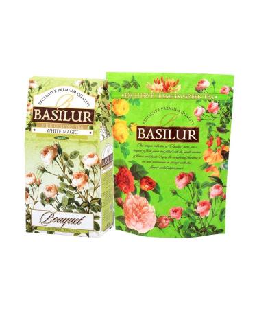 Basilur Green tea 100 g collection bouquet white magic - Buy Online on GoSupps.com