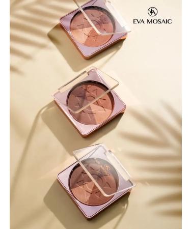 Powder compact blush solar palette 10 g tone 01 - Buy Online on GoSupps.com