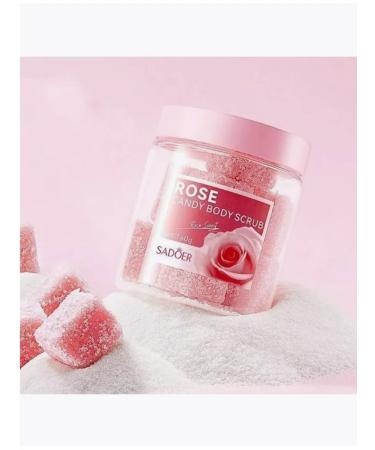 sadoer Body scrub with rose extract - Buy Online on GoSupps.com