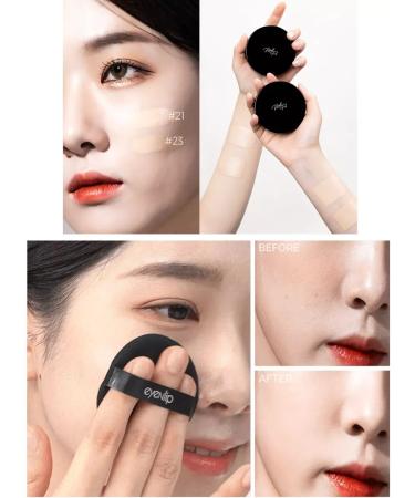 BB face cream in the form of Kushon Matt Fit Cover Cushion #21 - Buy Online on GoSupps.com