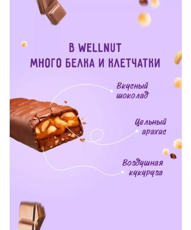 SportbarLabs Wellnut Crispy 45g x 15pcs without sugar. - Buy Online on GoSupps.com