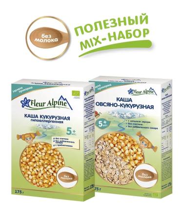 Silent corn cake + oatmeal 2pcs 175g