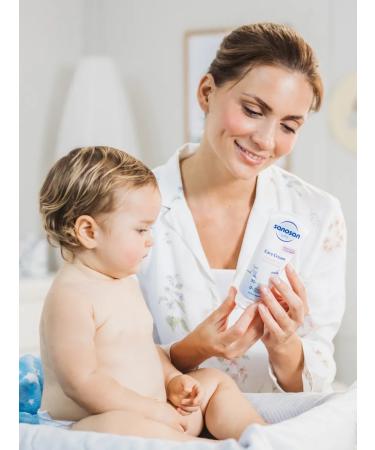 SANOSAN Children's skin care cream with milk protein 200 ml - Buy Online on GoSupps.com