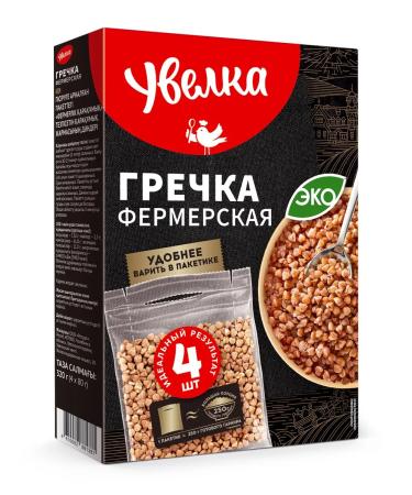 Uvelka Farm buckwheat 4x80g - Buy Online on GoSupps.com