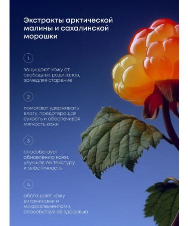 Natura Siberica Shower gel female moisturizing nutritional royal berries - Buy Online on GoSupps.com