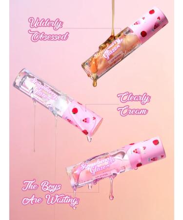 I Heart Revolution Lip gloss Strawberry Glaze Udderly Obsessed - Buy Online on GoSupps.com