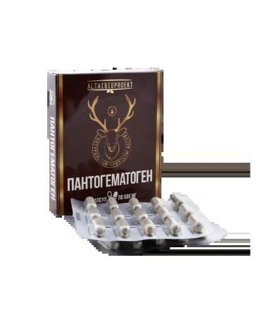 AltaiBioProject Pantogematogen Altai in capsules 30 pcs 500 mg - Buy Online on GoSupps.com