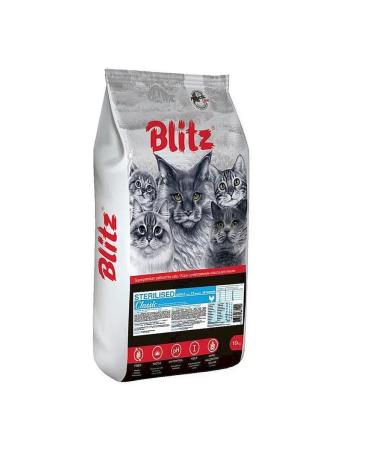 BLITZ Dry food for cats with chicken 10 kg