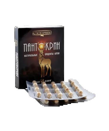 AltaiBioProject Pantocrine Altai in capsules 30 pcs 500 mg