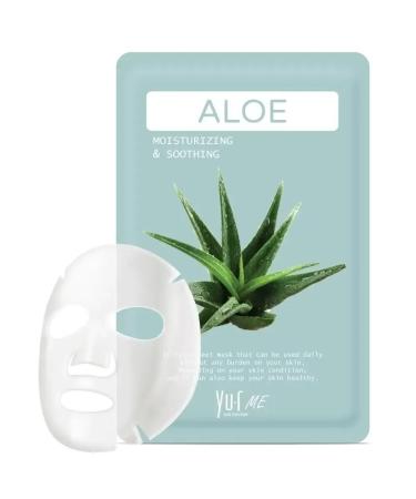 Yur Fabric face mask with aloe extract set 5 pcs - Buy Online on GoSupps.com