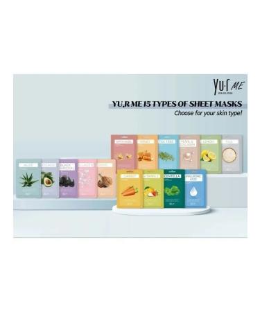 YUR Korean fabric face mask with vitamin C 5 pcs - Buy Online on GoSupps.com