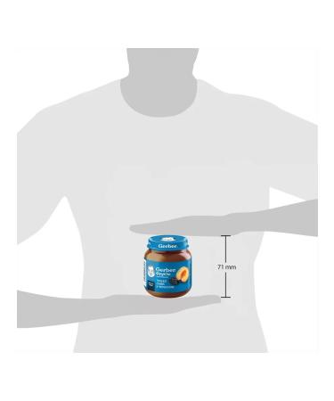 Gerber Plum prunes of mashed potatoes 6x125g - Buy Online on GoSupps.com