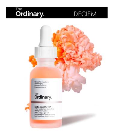 THE ORDINARY Lactic Acid Milk Peeling 5% + HA 2% volume 30 ml - Buy Online on GoSupps.com