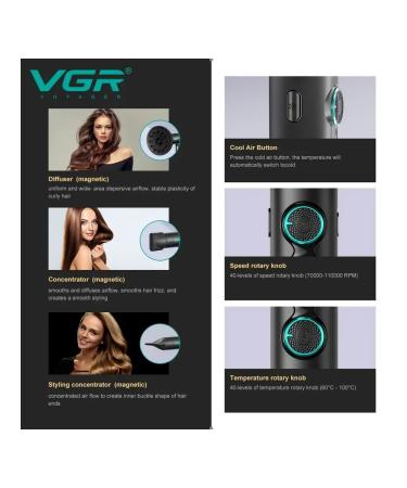 VGR Trimmer for a beard - Buy Online on GoSupps.com
