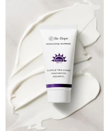 BeHope Sunblock - vegan moisturizing sunscreen - Buy Online on GoSupps.com