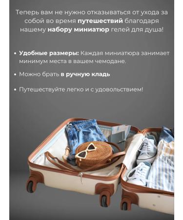 VIAYZEN Gift set of miniatures of shower gels - Buy Online on GoSupps.com