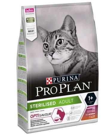 PRO PLAN Cat food Sterilated Savoury Duo duck and liver 1.5 kg - Buy Online on GoSupps.com