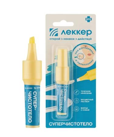 LEKKER Super cleaned remedy for papillomas and warts - Buy Online on GoSupps.com