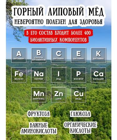 Honey of the Mamdeev family Mountain linden honey PP products eco - Buy Online on GoSupps.com