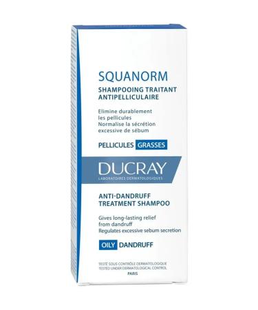 DUCRAY Squanorm shampoo from fat dandruff - Buy Online on GoSupps.com