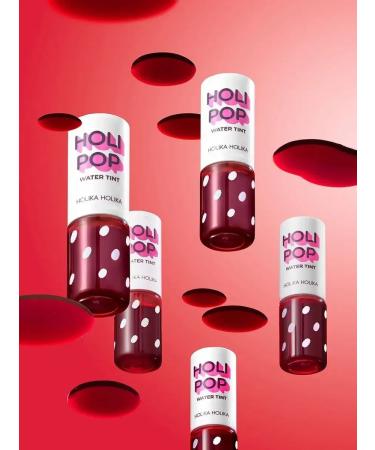 Persistent Korean tint for lips shade 01 scarlet Holi Pop 9 ml - Buy Online on GoSupps.com