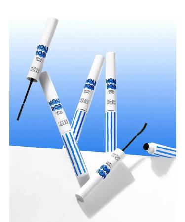 Moisture -resistant mascara for the volume of the eyelash holi pop black - Buy Online on GoSupps.com