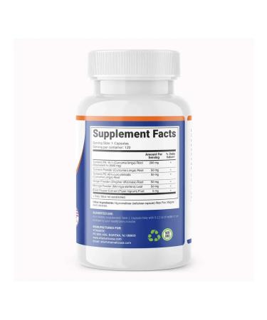 VitaMatic Kurkumin 3000 mg black pepper - 120 capsules - Buy Online on GoSupps.com