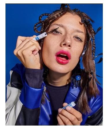 Moisture -resistant elongating mascara for Holi Pop eyelashes black - Buy Online on GoSupps.com