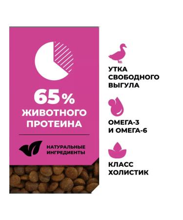 Dry food for puppies and dogs duck vegetables 5.44kg - Buy Online on GoSupps.com
