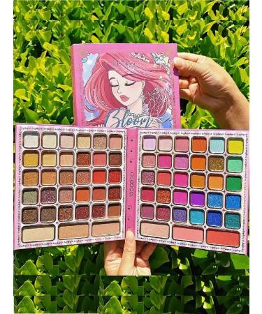 Shadows shimmer highlighter glitter Bloom Time 60 + 6 Color