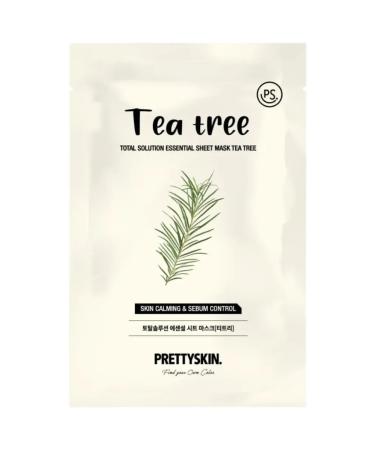 Pretty Skin Korean mask with tea tree extract 2 pcs - Buy Online on GoSupps.com