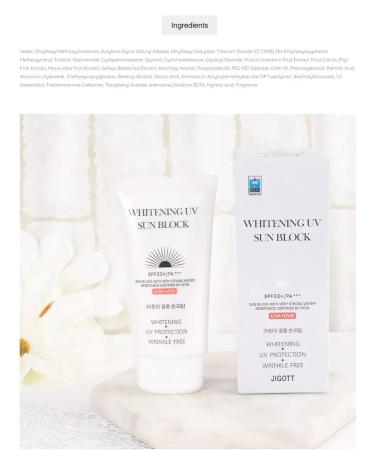 Sunscreen Korean Whitening Uv Sun Block Cream - Buy Online on GoSupps.com