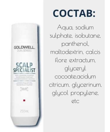 Goldwell Scalp Deep Cleansing Shampoo 250ml - Buy Online on GoSupps.com