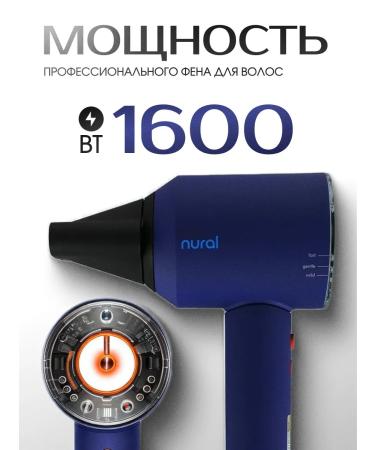 Super hair dryer Hair hair dryer Dysen HD16 with no 1 in 1 nozzles - Buy Online on GoSupps.com