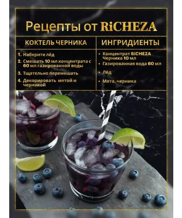 RiCHEZA Blueberry drinks concentrate 1 kg - Buy Online on GoSupps.com