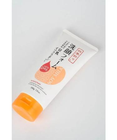Cleaning face foam with soy milk 200 grams - Buy Online on GoSupps.com