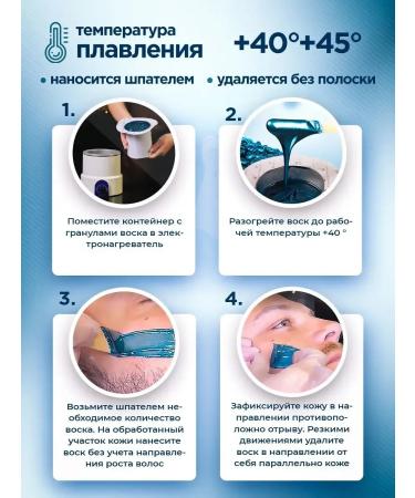 Film wax for facial depilation of granula Italvax Barber - Buy Online on GoSupps.com