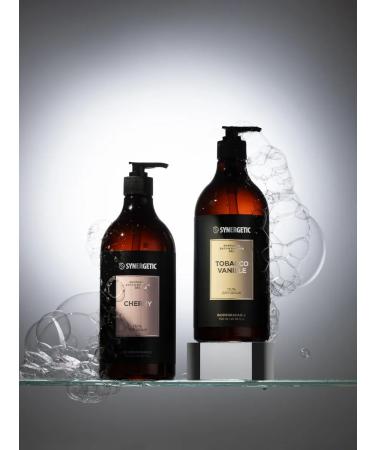 SYNERGETIC A set of perfumed shower gels cherry + tobacco-vanill - Buy Online on GoSupps.com