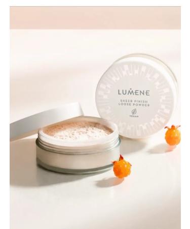 Lumene Swinkled powder Nordic Chic Translucent transparent - Buy Online on GoSupps.com