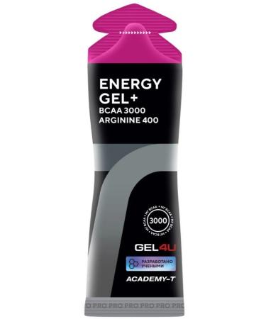 Gel4u BCAA Energy Gel 9 x 60 g forest berries - Buy Online on GoSupps.com