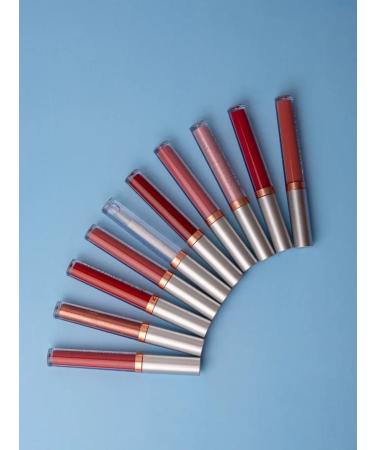 LipstickZone Set of matte lipsticks and lip glosses 10 pcs - Buy Online on GoSupps.com