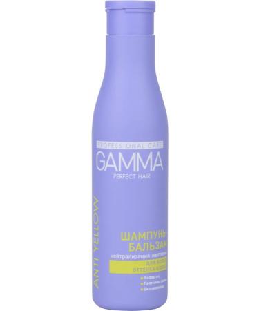 Gamma Perfect Hair Shampoo-balm 2 in 1 for hair shade blond 250 ml