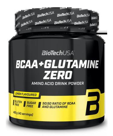 BioTechUSA Amino acids BCAA + Glutamine Zero 480 Lemon - Buy Online on GoSupps.com