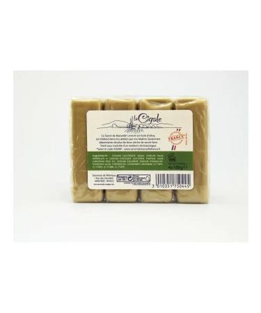 La Cigale Marseille soap with olive 4x100g solid France - Buy Online on GoSupps.com