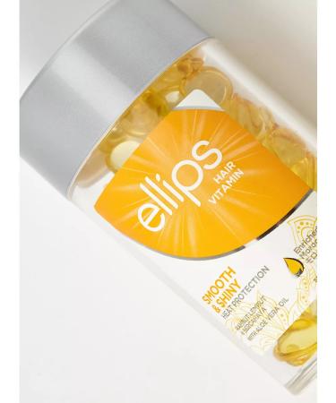 Ellipses Moisturizing hair oil Smooth & Shiny. Capsules - Buy Online on GoSupps.com