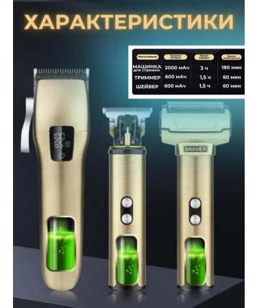DERMAMAX A set of haircuts and shaving machines Professional - Buy Online on GoSupps.com