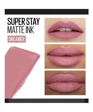 Maybelline New York Lipstick Maybelline Super Stay Matte Ink 10 Dreamer - Buy Online on GoSupps.com