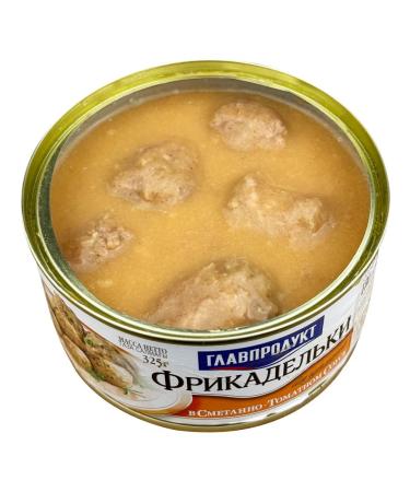 GlavProdukt Meatballs in the "sour cream -tomato" sauce 325 g - 4 pcs - Buy Online on GoSupps.com