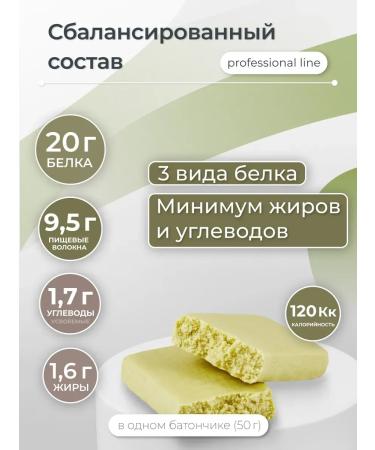 Protein bars without sugar zero pistachio 8 pcs - Buy Online on GoSupps.com